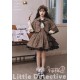 Honey Machine Little Detective Cape and Skirt Set(Leftovers Stock/Full Payment Without Shipping)